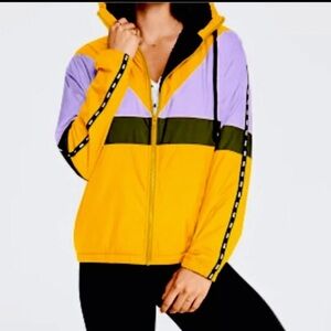 VS PINK Anorak Sherpa Zip Up Jacket